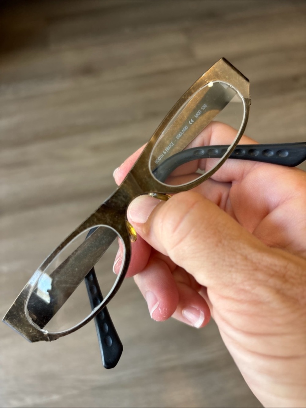 Booth & Bruce England Designer Metal Eyeglass Frames MOD 530
